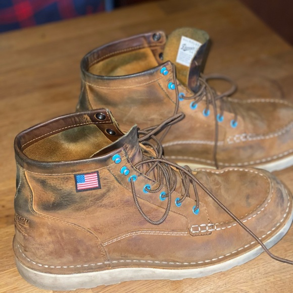 Danner Bull Run Lux Sandstone men’s size 9 - Picture 5 of 10